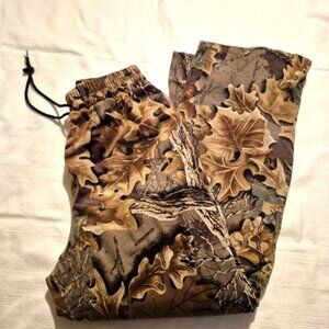 Walls Heritage Apparel men's size small lined hunting pants, camo green brown